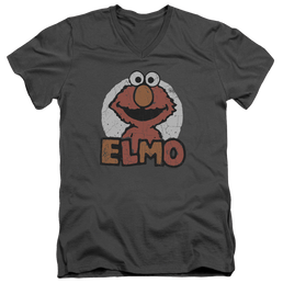 Sesame Street Elmo Name - Men's V-Neck T-Shirt Men's V-Neck T-Shirt Sesame Street   