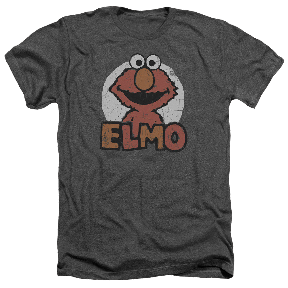 Sesame Street Elmo Name - Men's Heather T-Shirt Men's Heather T-Shirt Sesame Street   
