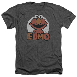 Sesame Street Elmo Name - Men's Heather T-Shirt Men's Heather T-Shirt Sesame Street   