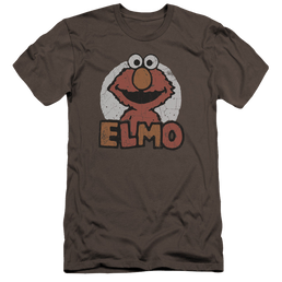 Sesame Street Elmo Name - Men's Premium Slim Fit T-Shirt Men's Premium Slim Fit T-Shirt Sesame Street   