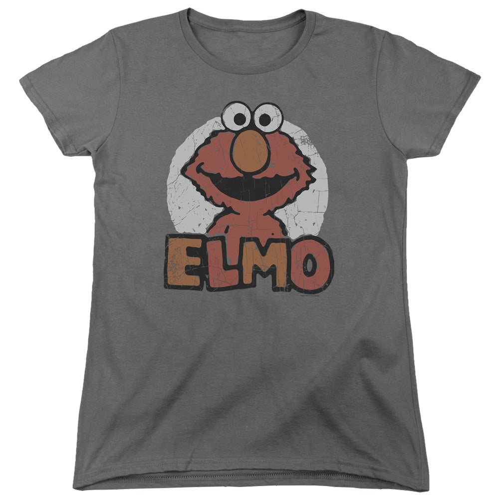 Sesame Street Elmo Name - Women's T-Shirt Women's T-Shirt Sesame Street   