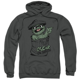 Sesame Street Early Grouch Pullover Hoodie Pullover Hoodie Sesame Street   