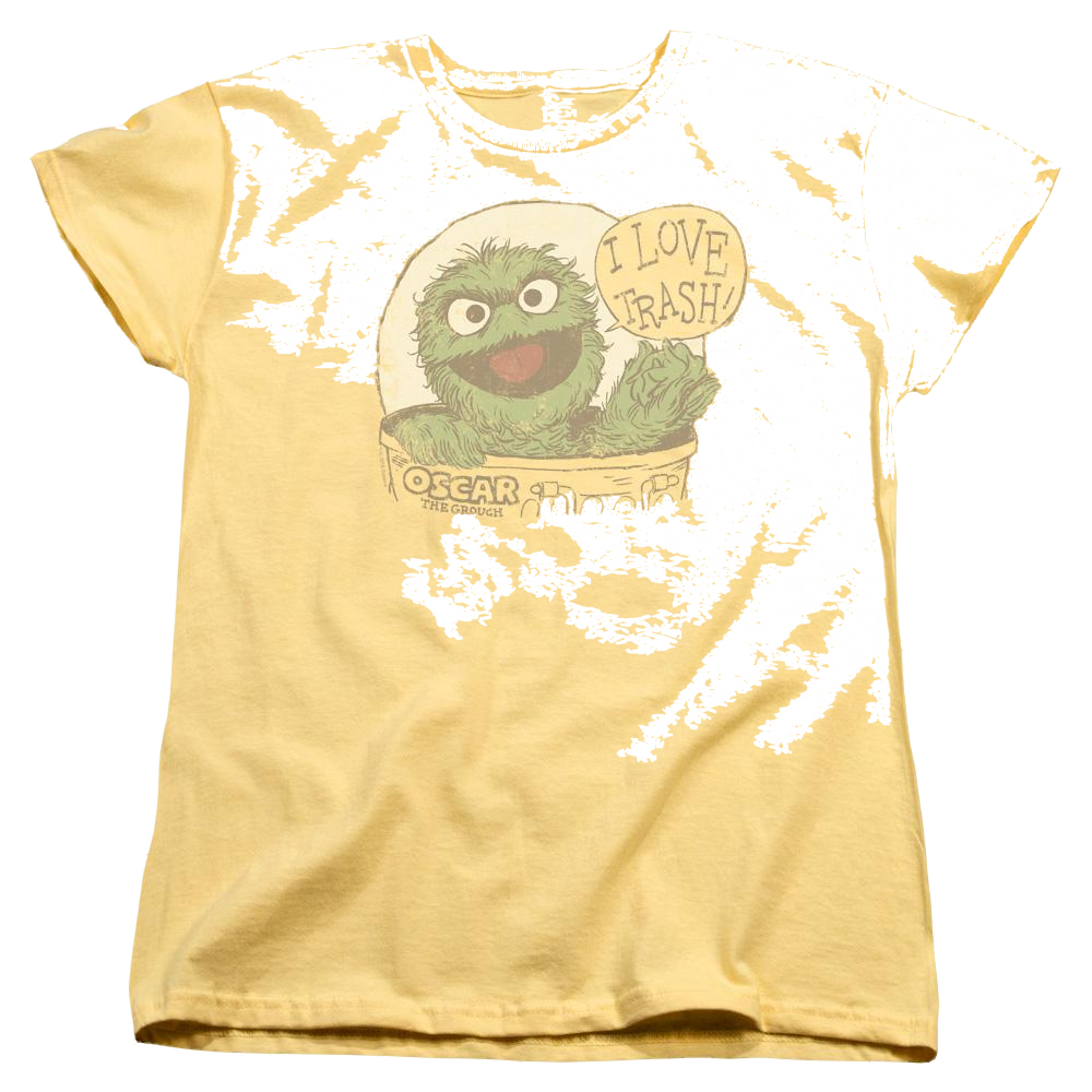 Sesame Street I Love Trash Women's T-Shirt Women's T-Shirt Sesame Street   