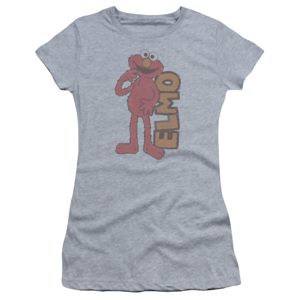 Sesame Street Vintage Elmo Juniors T-Shirt Juniors T-Shirt Sesame Street   