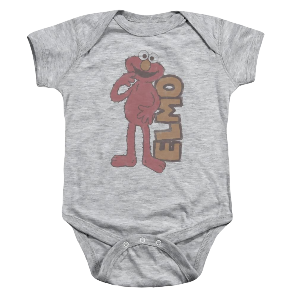 Sesame Street Vintage Elmo Baby Bodysuit Baby Bodysuit Sesame Street   