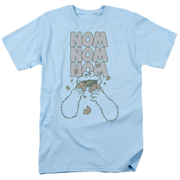 Sesame Street Nom Nom - Men's Regular Fit T-Shirt Men's Regular Fit T-Shirt Sesame Street   