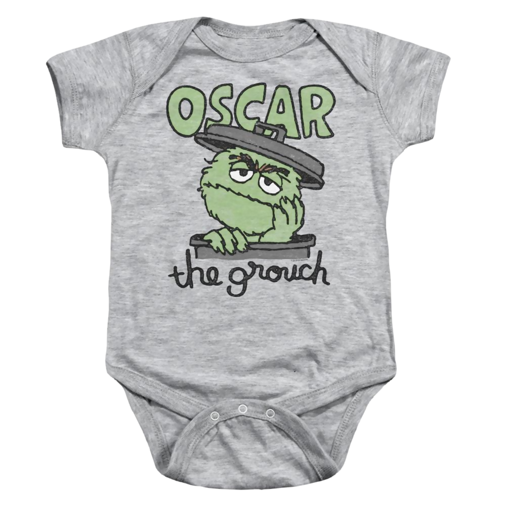 Sesame Street Canned Grouch Baby Bodysuit Baby Bodysuit Sesame Street   