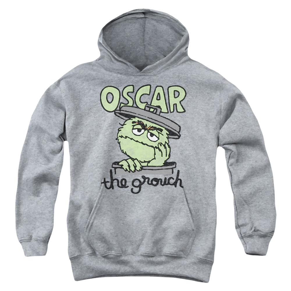 Sesame Street Canned Grouch Youth Hoodie (Ages 8-12) Youth Hoodie (Ages 8-12) Sesame Street   