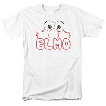Sesame Street Elmo Letters Men's Regular Fit T-Shirt Men's Regular Fit T-Shirt Sesame Street   