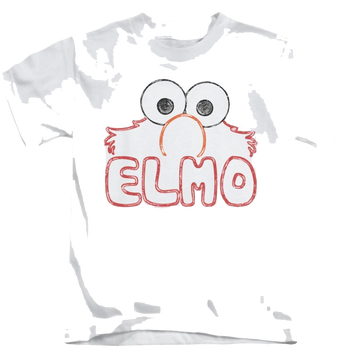 Sesame Street Elmo Letters Kid's T-Shirt (Ages 4-7) Kid's T-Shirt (Ages 4-7) Sesame Street   