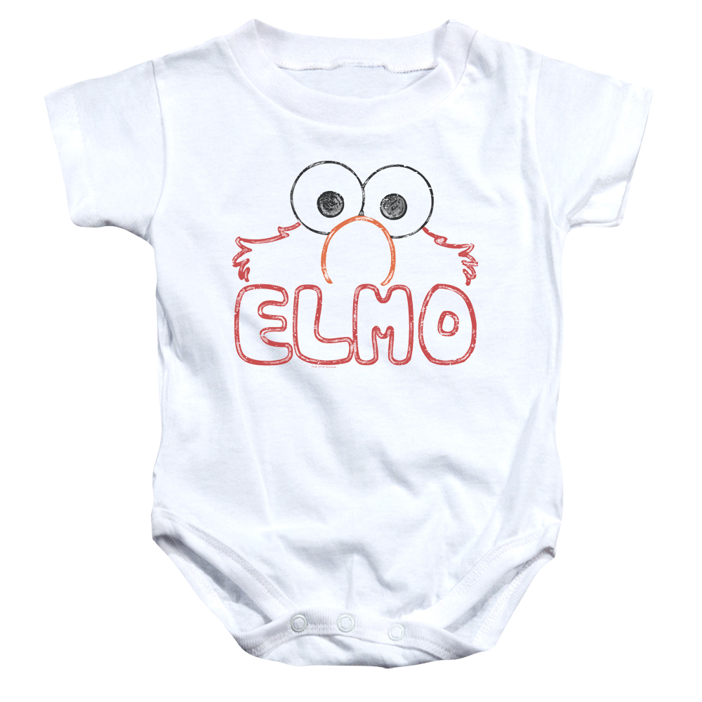 Sesame Street Elmo Letters Baby Bodysuit Baby Bodysuit Sesame Street   
