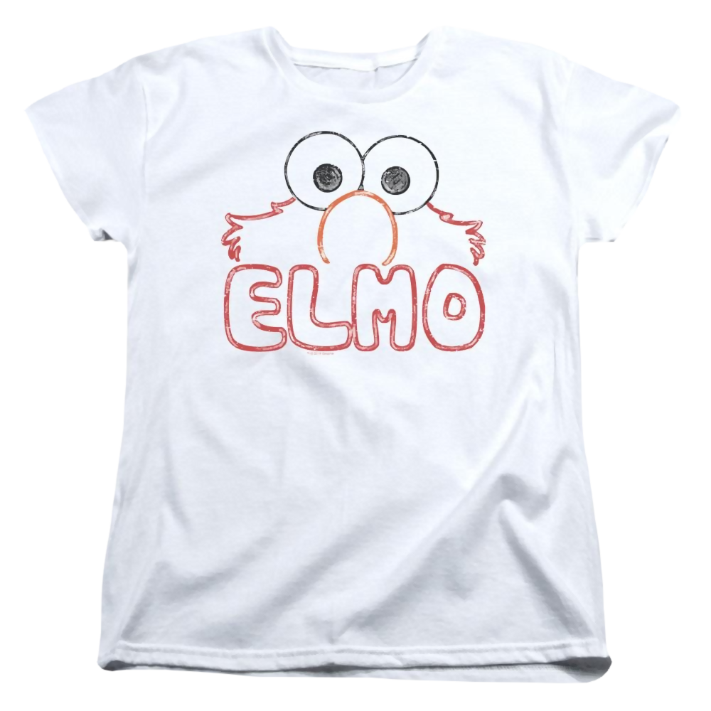 Sesame Street Elmo Letters Women's T-Shirt Women's T-Shirt Sesame Street   