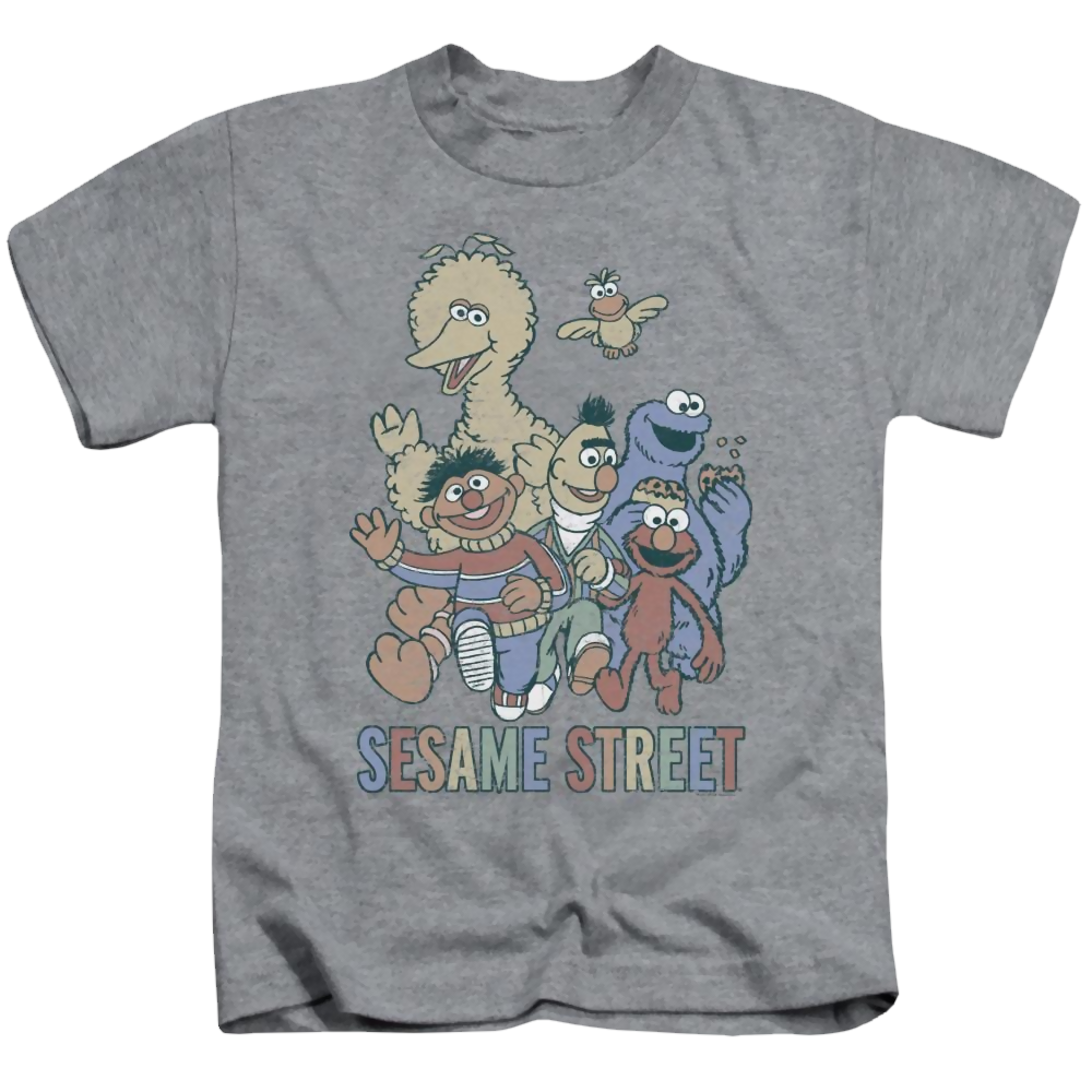 Sesame Street Colorful Group Kid's T-Shirt (Ages 4-7) Kid's T-Shirt (Ages 4-7) Sesame Street   