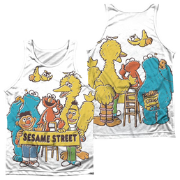 Sesame Street Block Party Men's All Over Print Tank Men's All Over Print Tank Sesame Street   