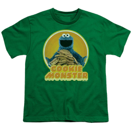 Sesame Street Cookie Iron On Youth T-Shirt (Ages 8-12) Youth T-Shirt (Ages 8-12) Sesame Street   