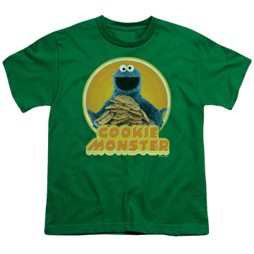 Sesame Street Cookie Iron On Youth T-Shirt (Ages 8-12) Youth T-Shirt (Ages 8-12) Sesame Street   