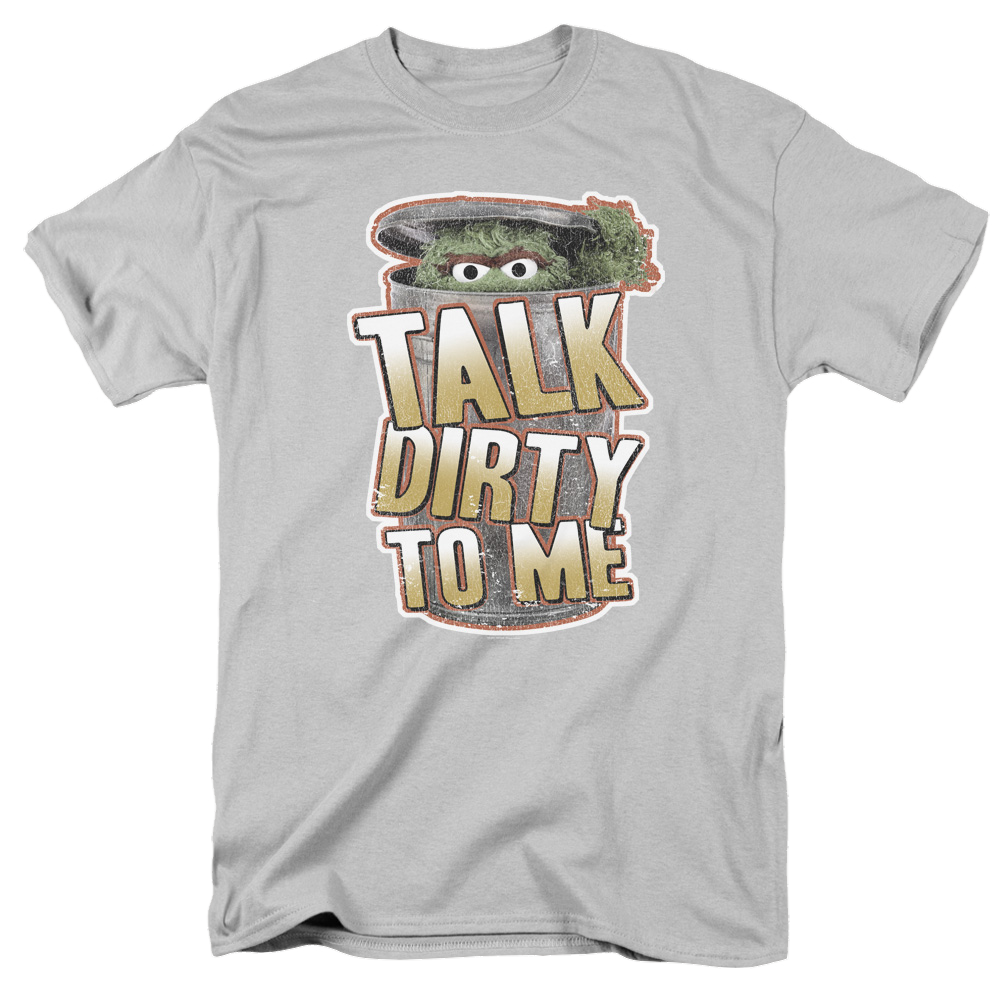 Sesame Street Talk Dirty To Me - Men's Regular Fit T-Shirt Men's Regular Fit T-Shirt Sesame Street   