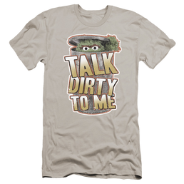 Sesame Street Talk Dirty To Me Men's Premium Slim Fit T-Shirt Men's Premium Slim Fit T-Shirt Sesame Street   
