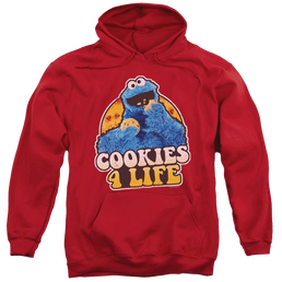 Sesame Street Cookies 4 Life Pullover Hoodie Pullover Hoodie Sesame Street   