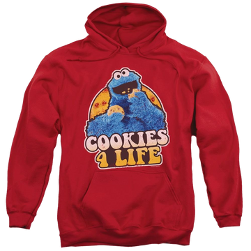 Sesame Street Cookies 4 Life Pullover Hoodie Pullover Hoodie Sesame Street   