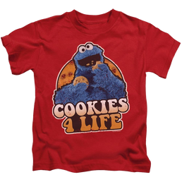 Sesame Street Cookies 4 Life Kid's T-Shirt (Ages 4-7) Kid's T-Shirt (Ages 4-7) Sesame Street   