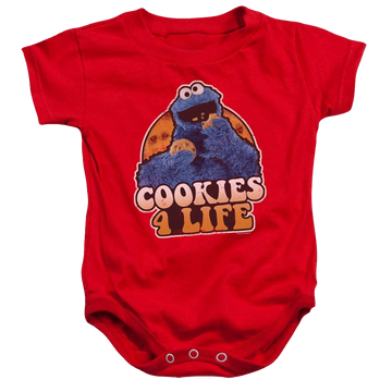 Sesame Street Cookies 4 Life Baby Bodysuit Baby Bodysuit Sesame Street   