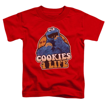 Sesame Street Cookies 4 Life Toddler T-Shirt Toddler T-Shirt Sesame Street   