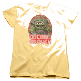 Sesame Street Oscar Iron On Women's T-Shirt Women's T-Shirt Sesame Street   