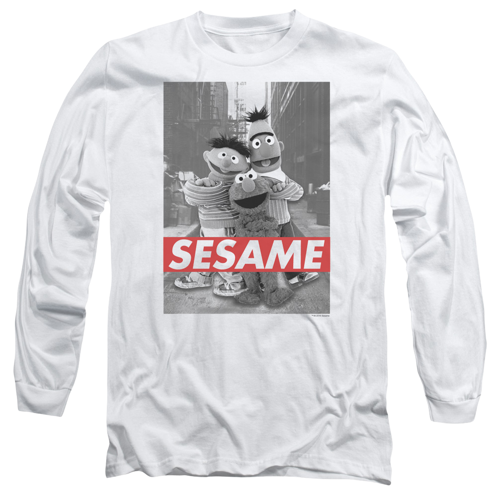 Sesame Street Sesame Men's Long Sleeve T-Shirt Men's Long Sleeve T-Shirt Sesame Street   