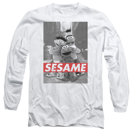 Sesame Street Sesame Men's Long Sleeve T-Shirt Men's Long Sleeve T-Shirt Sesame Street   