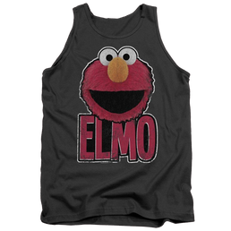 Sesame Street Elmo Smile Men's Tank Men's Tank Sesame Street   