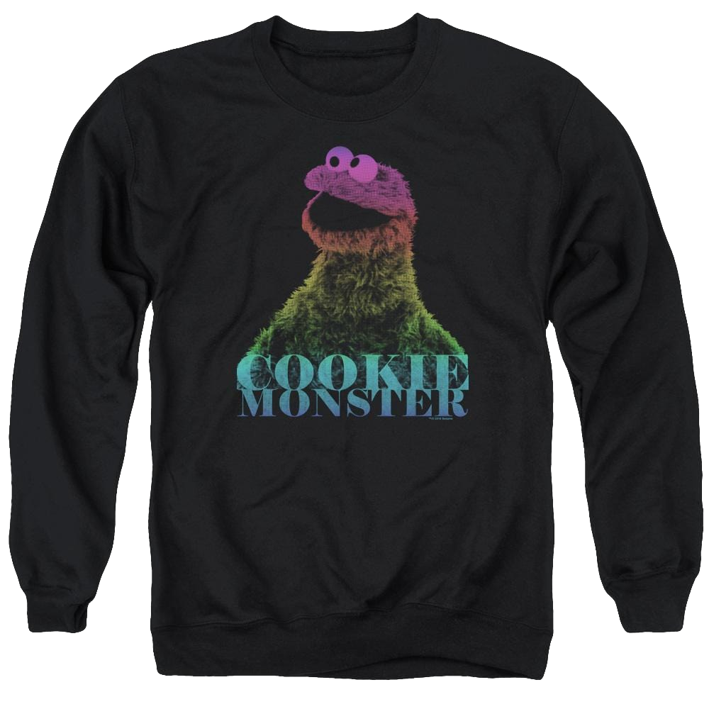 Sesame Street Cm Halftone Men's Crewneck Sweatshirt Men's Crewneck Sweatshirt Sesame Street   