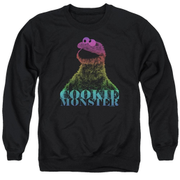 Sesame Street Cm Halftone Men's Crewneck Sweatshirt Men's Crewneck Sweatshirt Sesame Street   