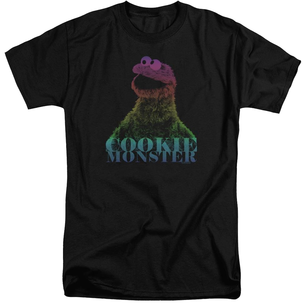Sesame Street Cm Halftone Men's Tall Fit T-Shirt Men's Tall Fit T-Shirt Sesame Street   