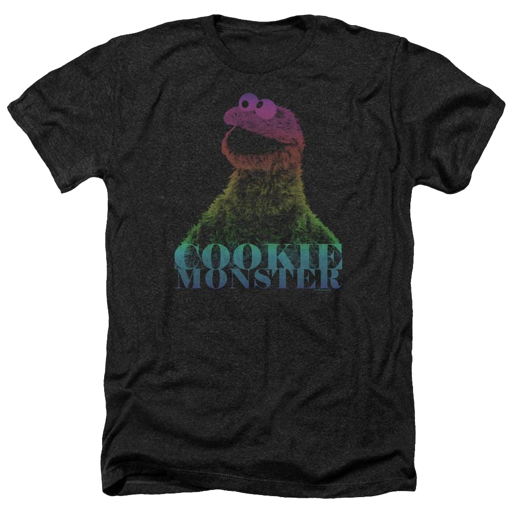 Sesame Street Cm Halftone Men's Heather T-Shirt Men's Heather T-Shirt Sesame Street   