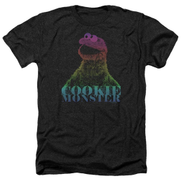 Sesame Street Cm Halftone Men's Heather T-Shirt Men's Heather T-Shirt Sesame Street   