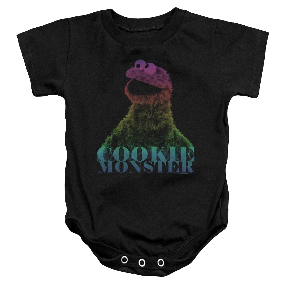Sesame Street Cm Halftone Baby Bodysuit Baby Bodysuit Sesame Street   