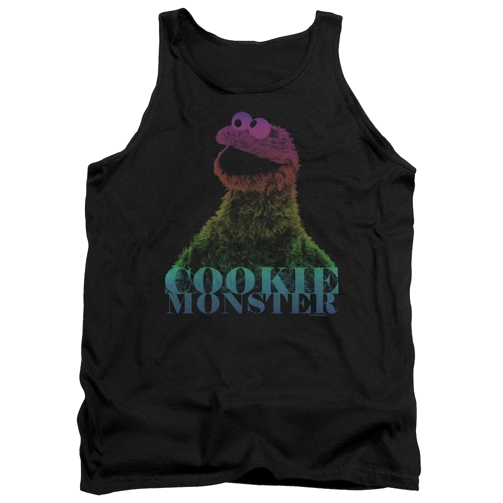 Sesame Street Cm Halftone Men's Tank Men's Tank Sesame Street   