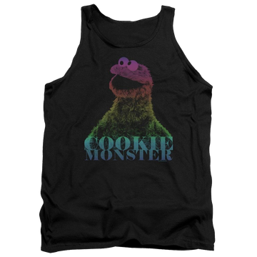 Sesame Street Cm Halftone Men's Tank Men's Tank Sesame Street   