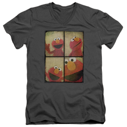Sesame Street Photo Booth Elmo Men's V-Neck T-Shirt Men's V-Neck T-Shirt Sesame Street   