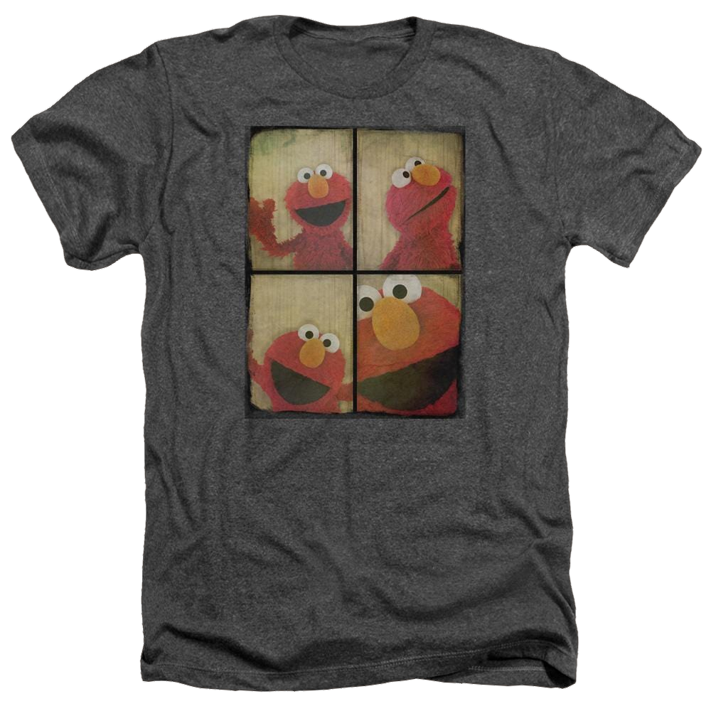 Sesame Street Photo Booth Elmo Men's Heather T-Shirt Men's Heather T-Shirt Sesame Street   