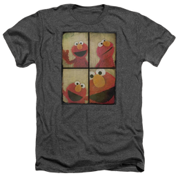 Sesame Street Photo Booth Elmo Men's Heather T-Shirt Men's Heather T-Shirt Sesame Street   