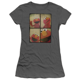 Sesame Street Photo Booth Elmo Juniors T-Shirt Juniors T-Shirt Sesame Street   