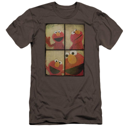 Sesame Street Photo Booth Elmo Men's Premium Slim Fit T-Shirt Men's Premium Slim Fit T-Shirt Sesame Street   