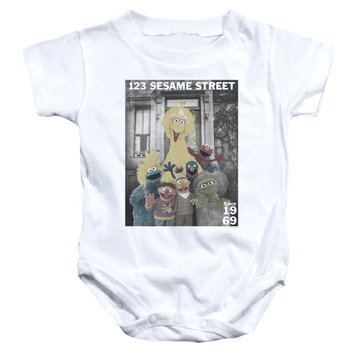 Sesame Street Best Address Baby Bodysuit Baby Bodysuit Sesame Street   