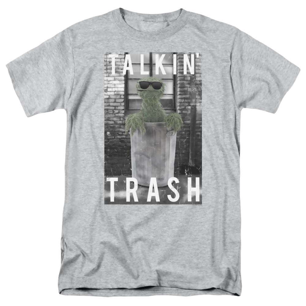Sesame Street Talkin Trash Men's Regular Fit T-Shirt Men's Regular Fit T-Shirt Sesame Street   