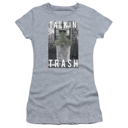 Sesame Street Talkin Trash Juniors T-Shirt Juniors T-Shirt Sesame Street   