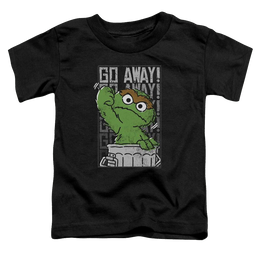 Sesame Street Go Away Toddler T-Shirt Toddler T-Shirt Sesame Street   