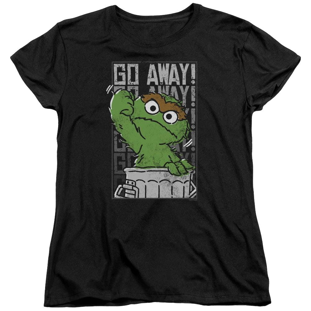 Sesame Street Go Away Women's T-Shirt Women's T-Shirt Sesame Street   