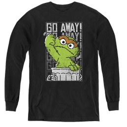 Sesame Street Go Away - Youth Long Sleeve T-Shirt Youth Long Sleeve T-Shirt Sesame Street   